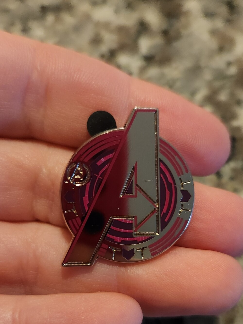 (5 For $30) Disney Pin Marvel Avengers Hawkeye Hidden Mickey 2022 Pin